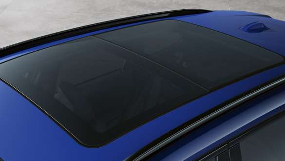 Panoráma üvegtető.