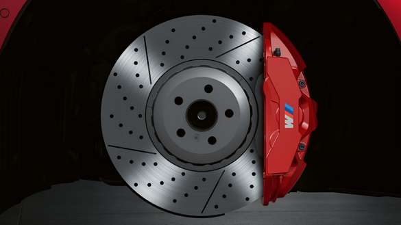M Performance 20" fékrendszer.