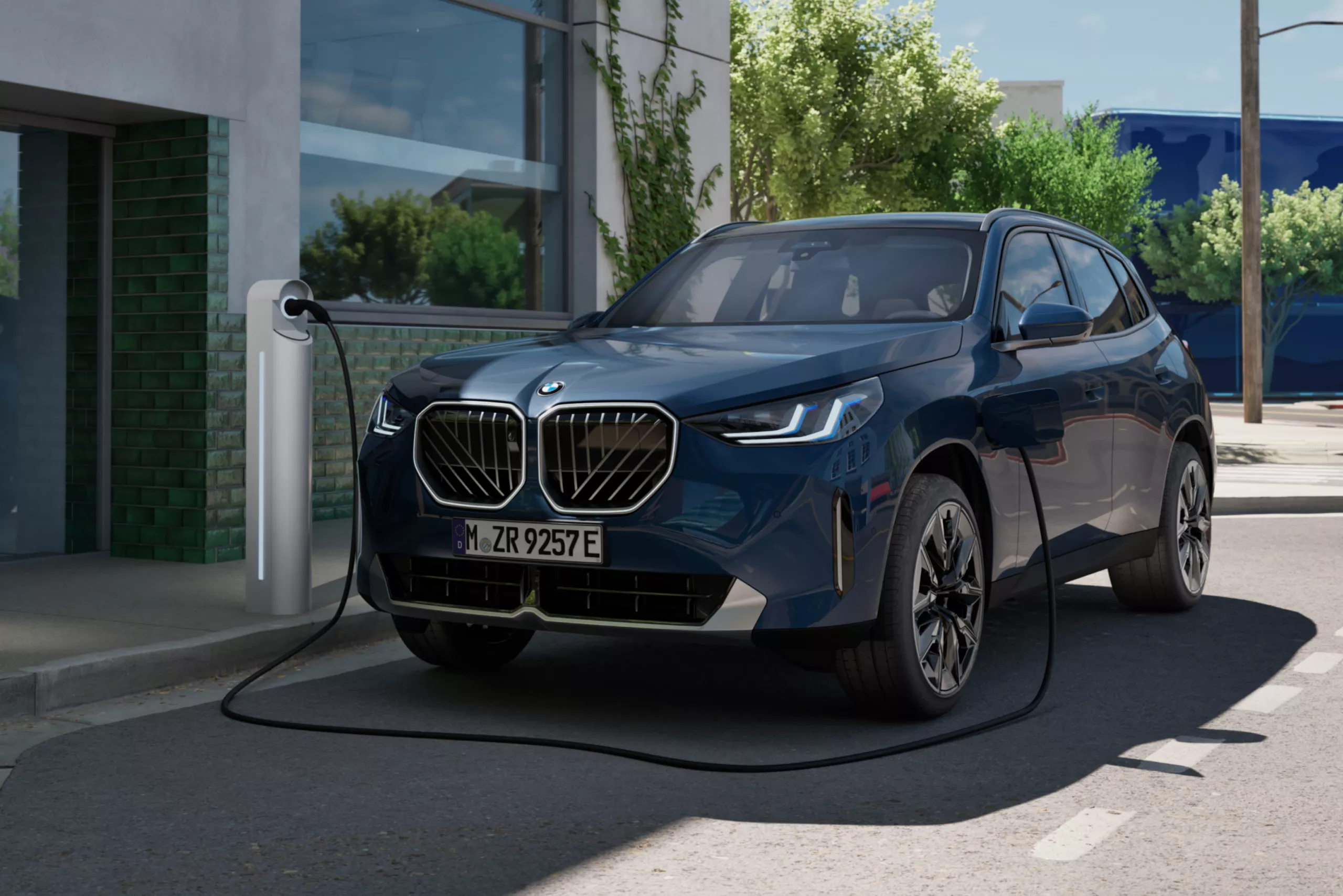 X3 PHEV töltés közben